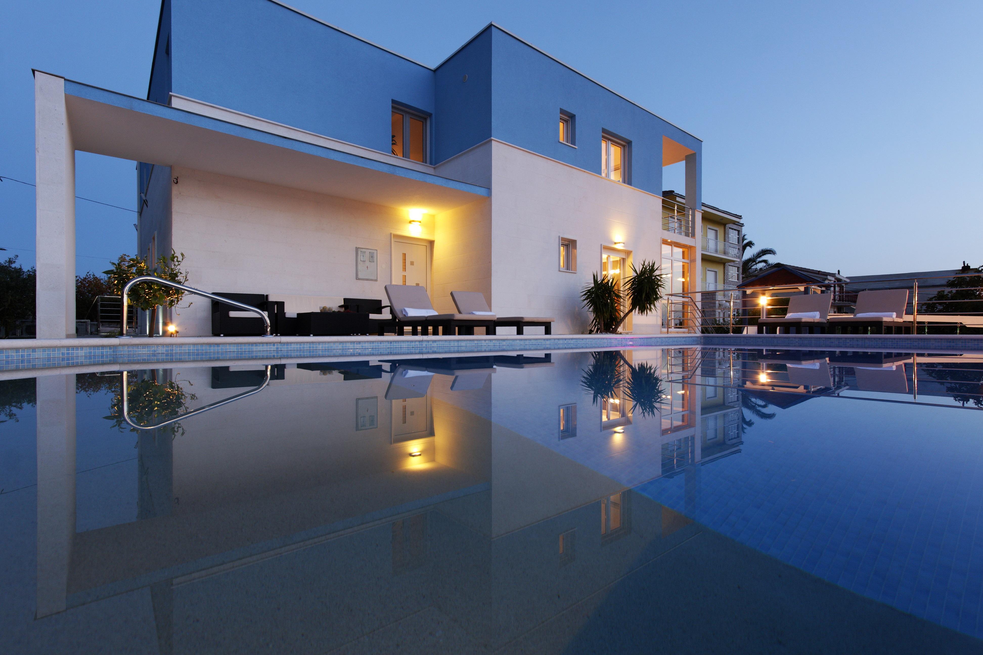 Villa Mermaid Your Croatian Haven With Luxury Pool And Scenic Views Podstrana Eksteriør bilde