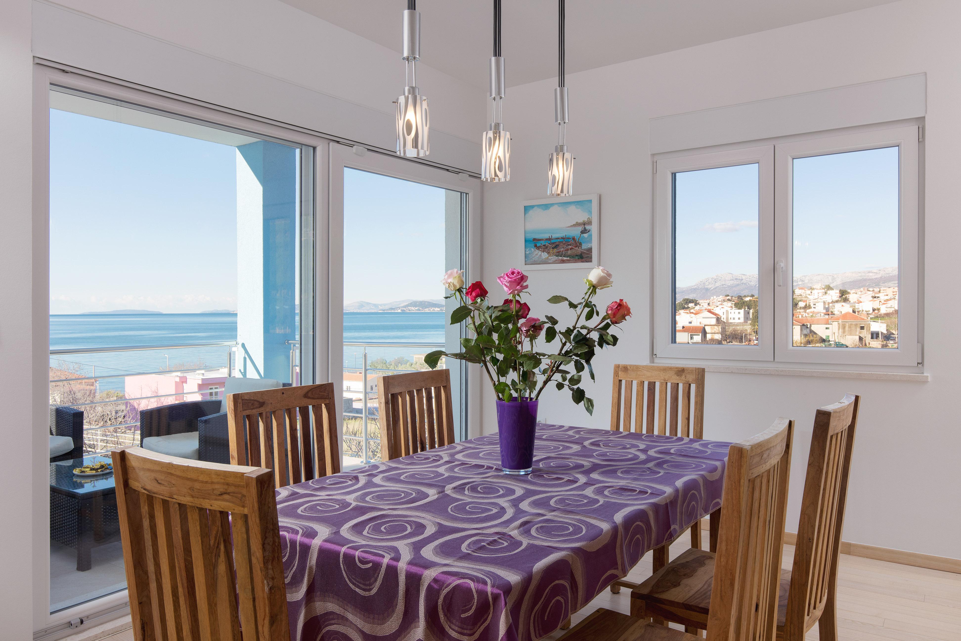 Villa Mermaid Your Croatian Haven With Luxury Pool And Scenic Views Podstrana Eksteriør bilde