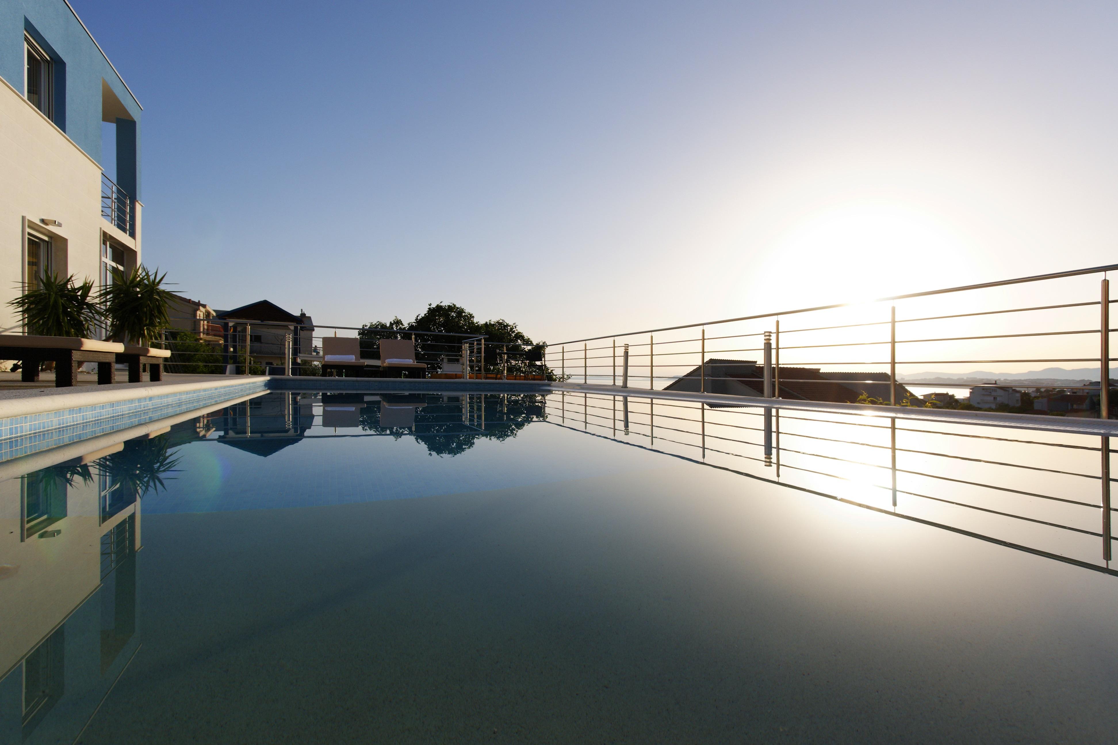 Villa Mermaid Your Croatian Haven With Luxury Pool And Scenic Views Podstrana Eksteriør bilde