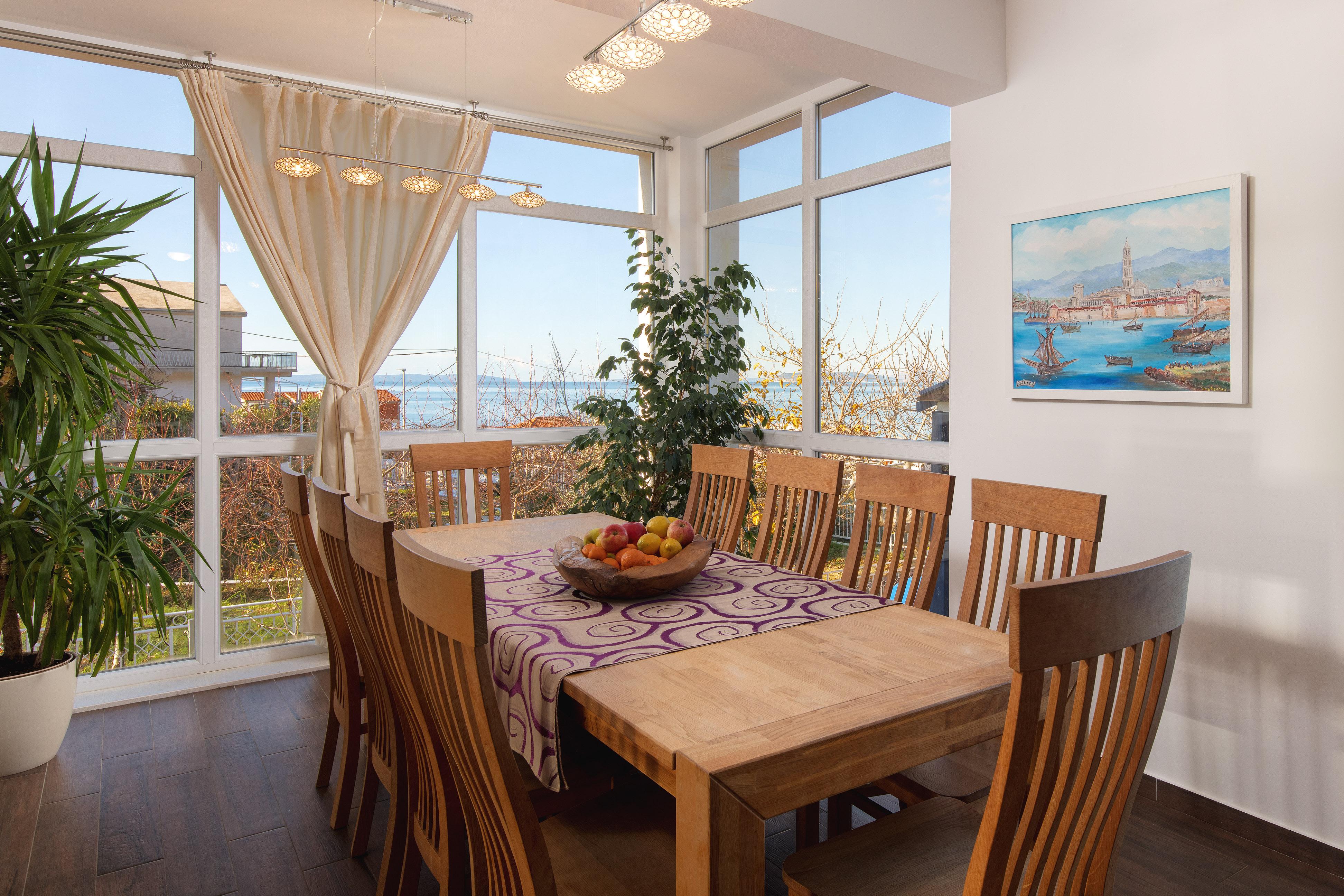 Villa Mermaid Your Croatian Haven With Luxury Pool And Scenic Views Podstrana Eksteriør bilde